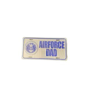 NEW Air Force Dad Aluminum Military License Plate Great Gift Patriotic